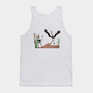 Crowned crane Tank Top